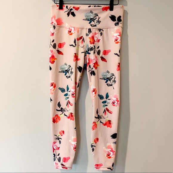 Athleta Pants - Athleta Floral Elation 7/8 Leggings